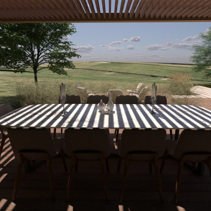 Dining area view
